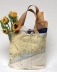 Westhampton, Long Island Map Tote