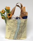 Hastings-on-Hudson chart Tote