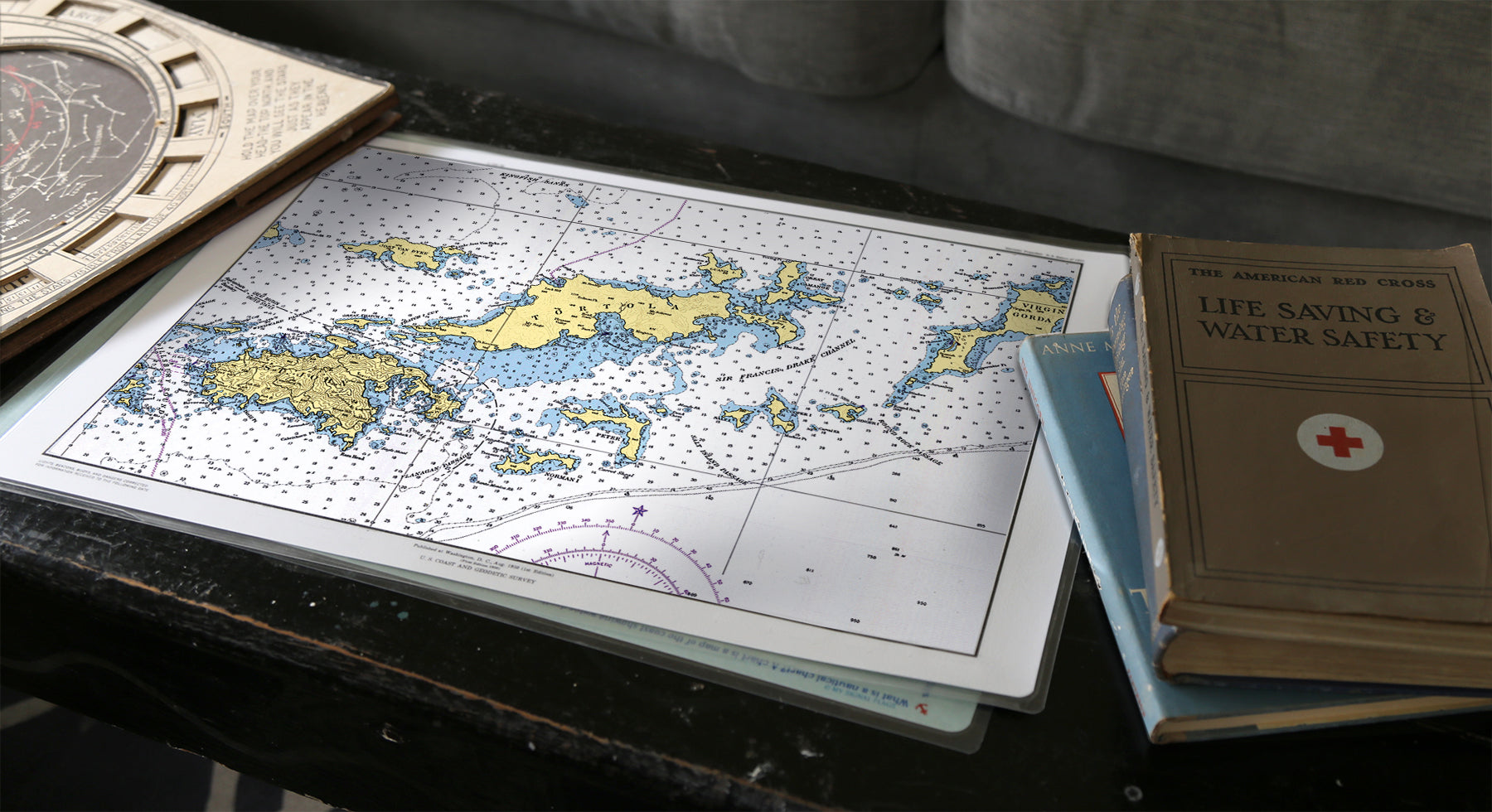 Nautical Chart Placemat