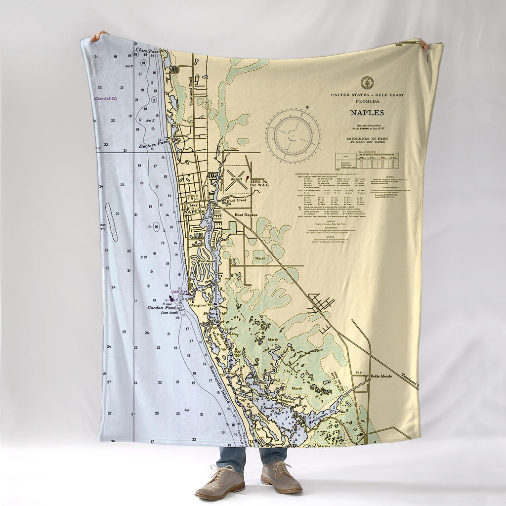 Naples Chart Blanket