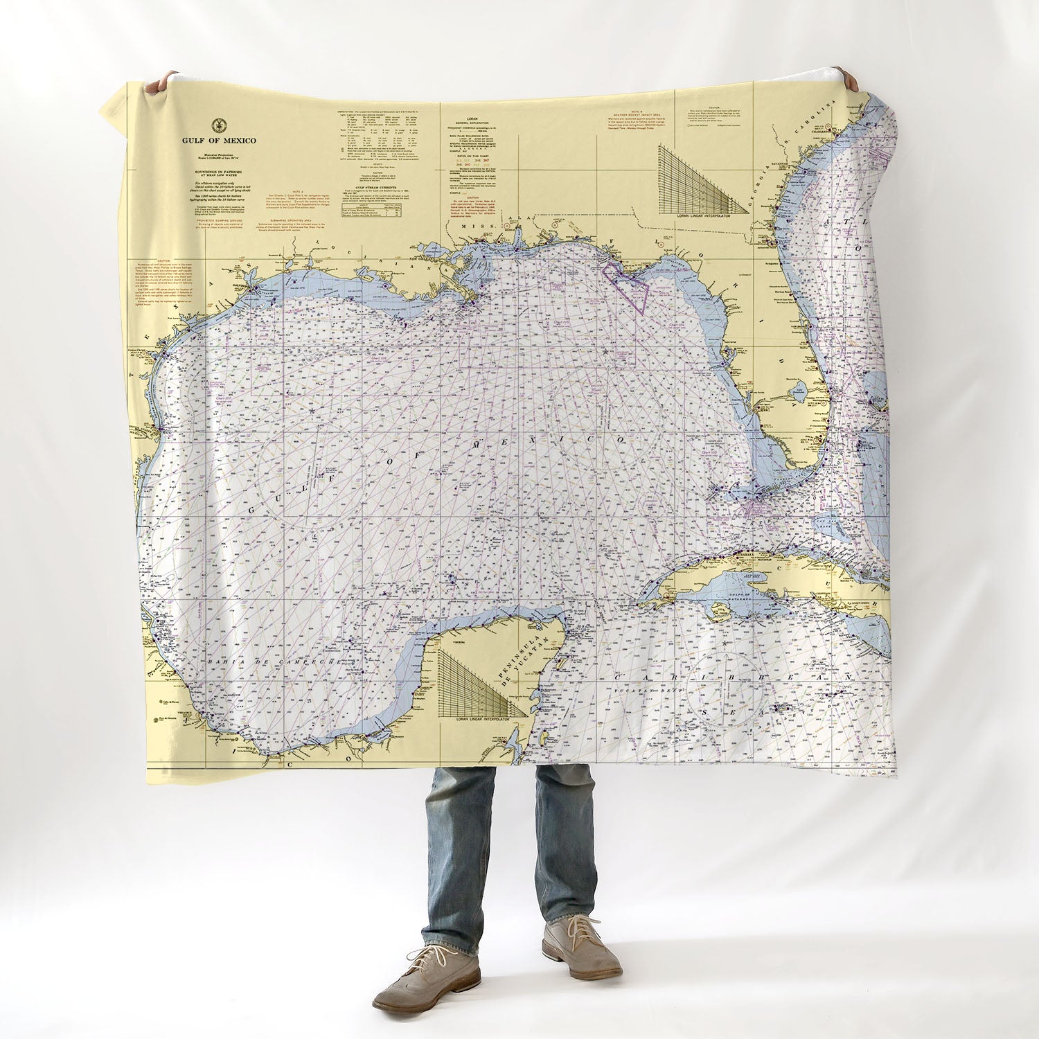 Gulf Of Mexico & Florida Blanket