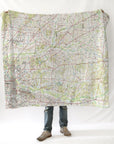 Memphis Vintage Topo Blanket