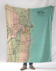 Racine Antique Plan Blanket