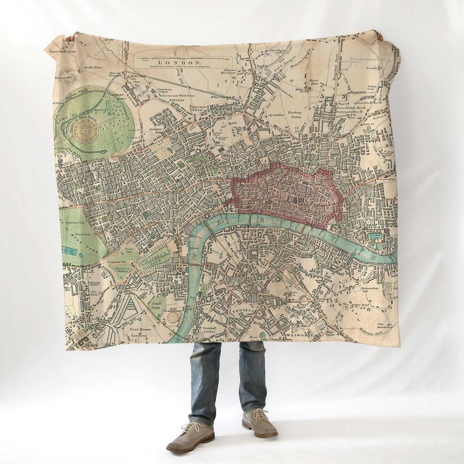 London, England Blanket