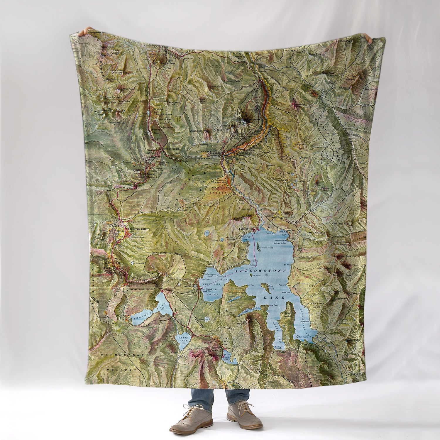 Yellowstone National Park Blanket