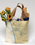 Grand Haven  Michigan Chart Tote