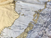 Key Largo, FL Nautical Chart Blanket