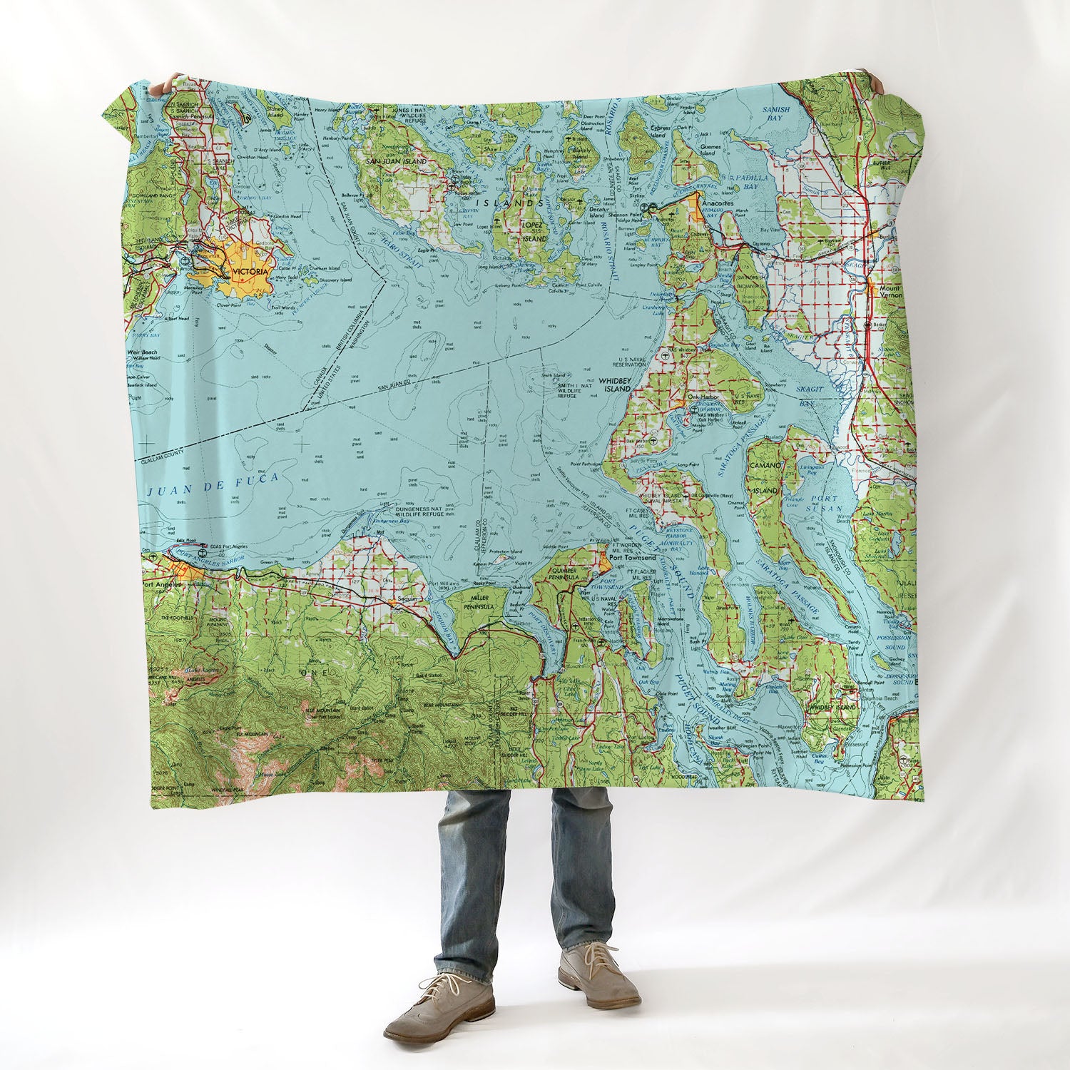 Whidbey Island & Fidalgo island Blanket