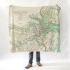Charleston SC Antique Blanket