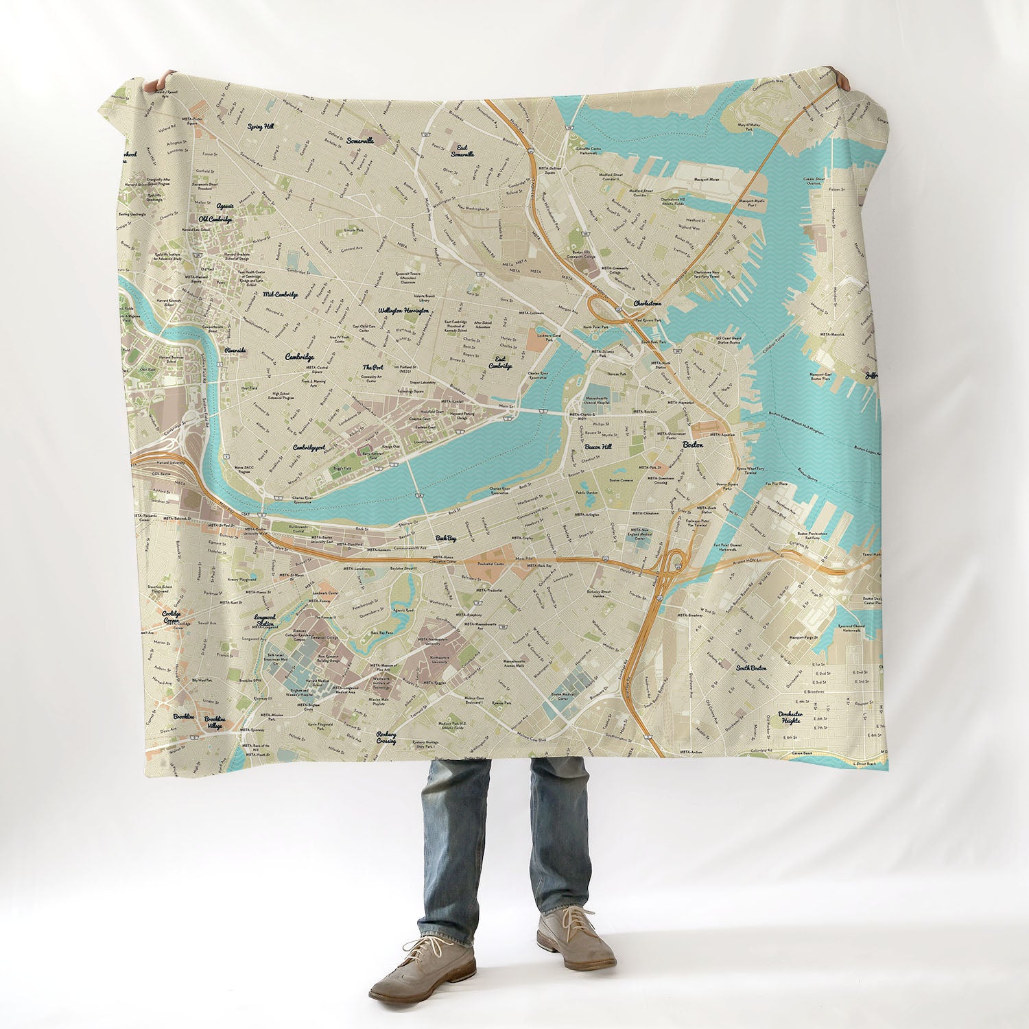 Boston Modern Wave Blanket