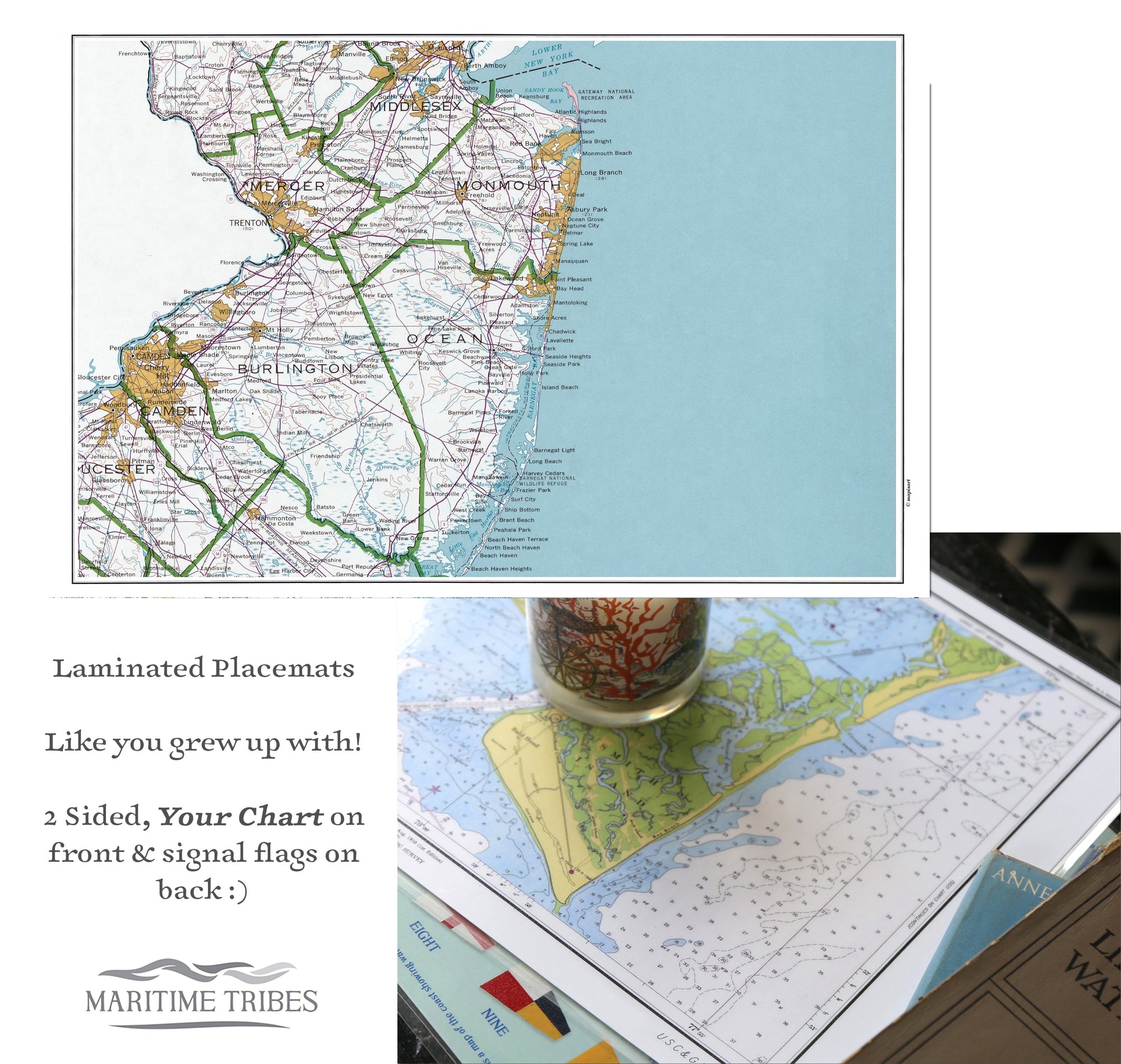 Nautical Chart Placemat