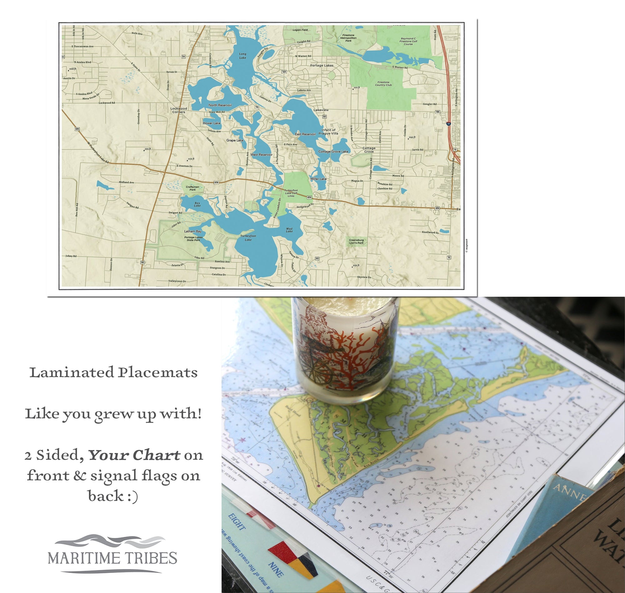 Nautical Chart Placemat