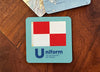 Nautical Flag Coaster - ‘U’ Uniform