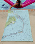 Outerbanks (Currituck to Ocracoke, OBX), NC Quick Dry Towel