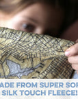 Rhode Island, Newport, RI Hometown Style Map Blanket