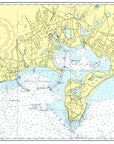 Hyannis Harbor, MA Chart Placemat