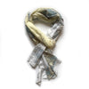 Buzzards bay chart scarf with vintage nautical map print