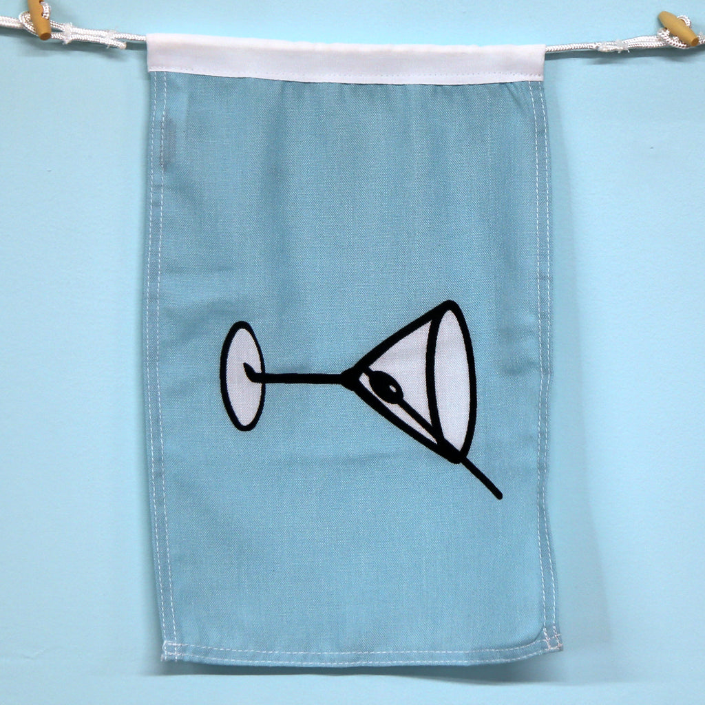 Cocktail Nautical Signal Flag – "Happy Hour" Maritime Flag