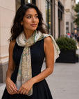 Vintage Chicago Map Scarf – Chicago Illinois Map