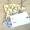 Gift Tags, set of 6 with ties, Wholesale