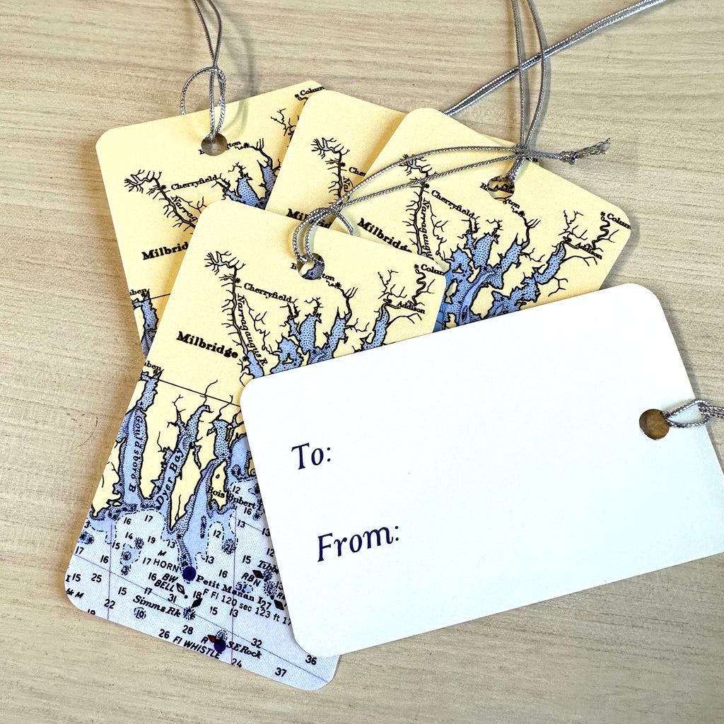 Gift Tags, set of 6 with ties, Wholesale