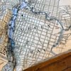 Green Bay, WI Nautical Chart Blanket