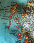 U.K. Vintage Map Scarf