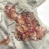 Hawaii, HI Vintage State Map Scarf