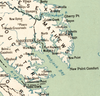 Mathews< VA vintage map