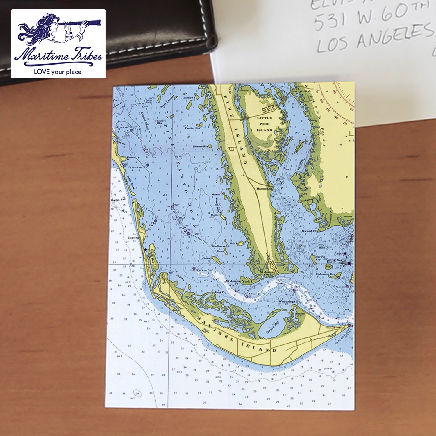 Sanibel Island Notecard, Pack of 24 Notecards