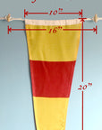 0 (Zero) Nautical Signal Flag