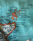 U.K. Vintage Map Scarf