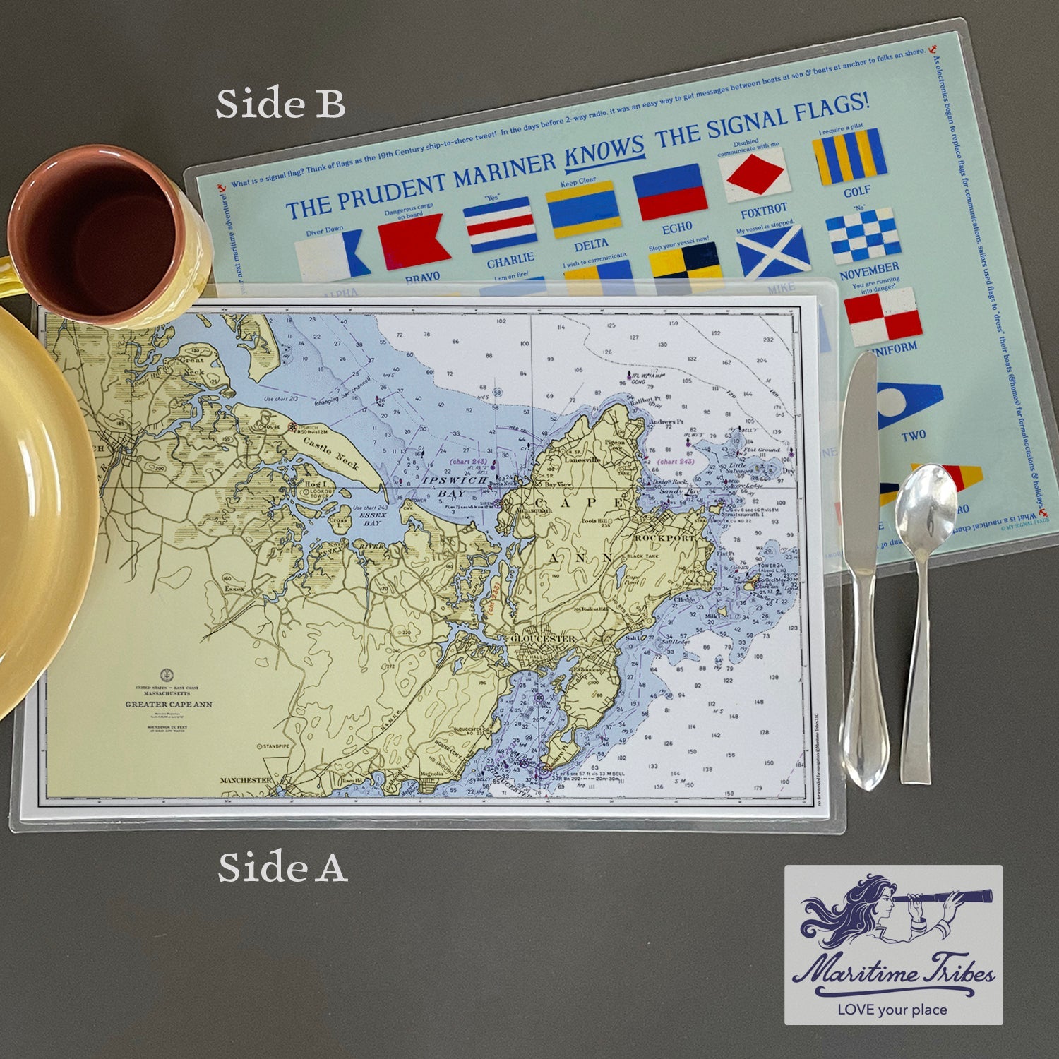 Nautical Chart Placemat