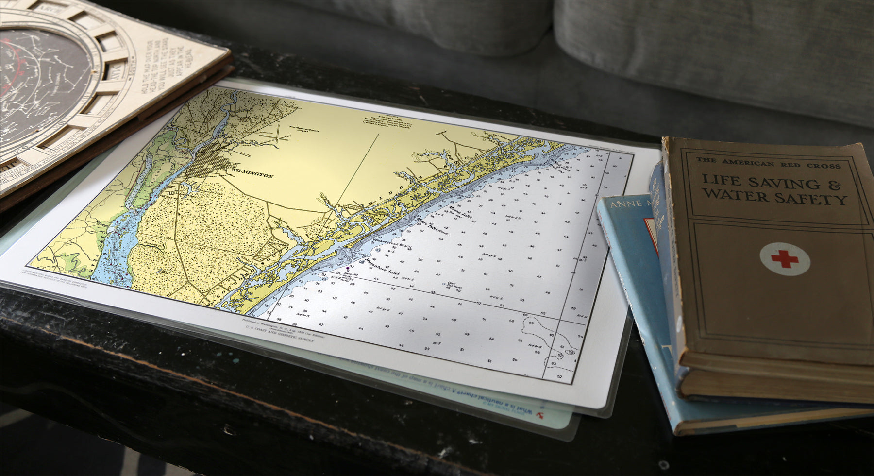 Nautical Chart Placemat