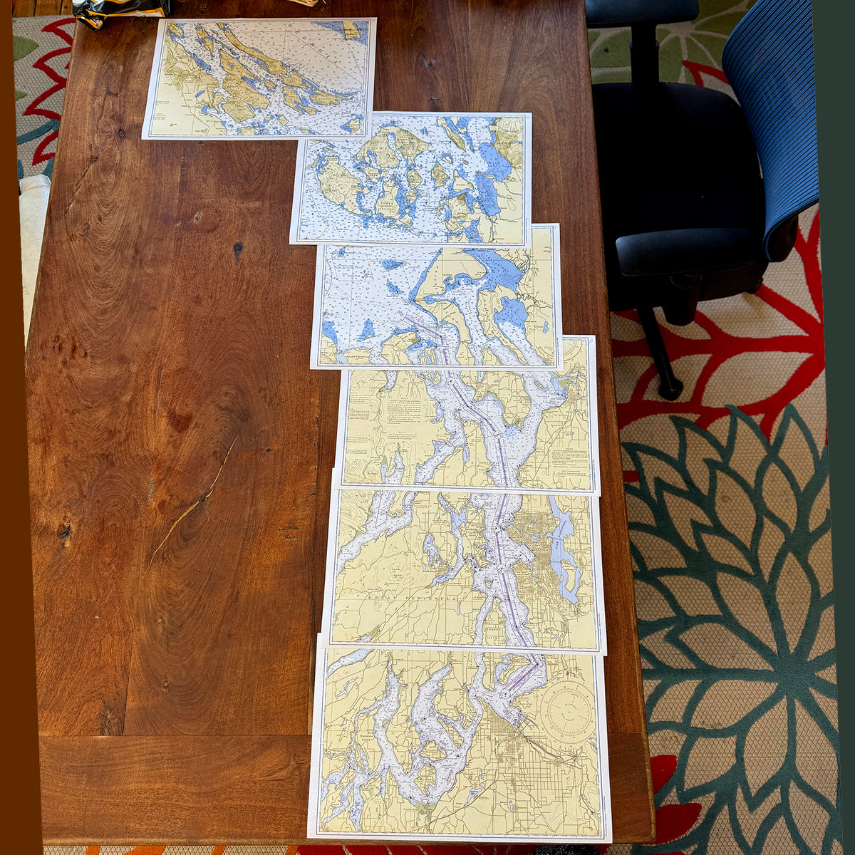 Saltspring Island area - Puget Sound Placemat
