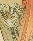 Alphonse Mucha's 'Poetry' Blanket