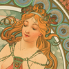 Alphonse Mucha's 'Painting' Blanket
