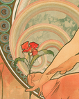 Alphonse Mucha's 'Painting' Blanket