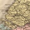 Netherlands (Holland) Vintage Antique Map Blanket (c. 1892) – Historic Dutch Map Throw