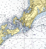 Buzzards Bay with Cuttyhunk, MA Nautical Chart Blanket