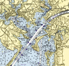 Buzzards Bay with Cuttyhunk, MA Nautical Chart Blanket