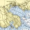 Buzzards Bay with Cuttyhunk, MA Nautical Chart Blanket