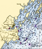 cape may chart blanket