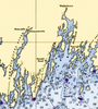 cape may chart blanket Muscongus Bay