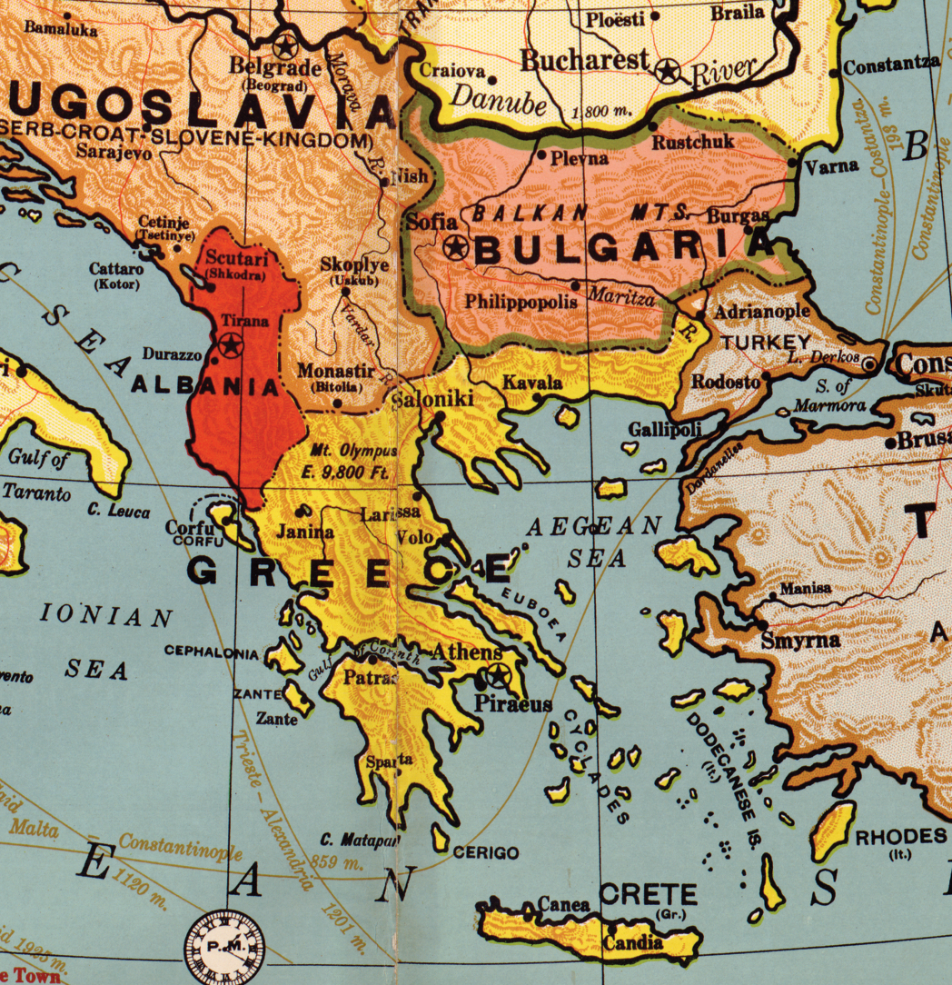 Europe Vintage Map Blanket