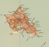 Hawaiian Islands Vintage Map Blanket