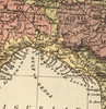Italy vintage map blanket featuring a detailed historic cartographic design of the country