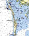 Sanibel Island, FL Nautical Chart Blanket