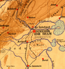Palestine Vintage (c. 1915) Map Blanket