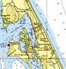 Corolla to Rodanthe (The Outerbanks), Vintage Chart Blanket